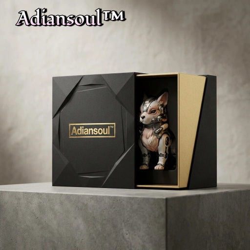 Adiansoul™ CyberGuardian Mechanical Fox Collectible