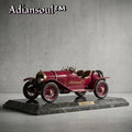 Adiansoul™ Crimson Heritage Vintage Car Collector Model