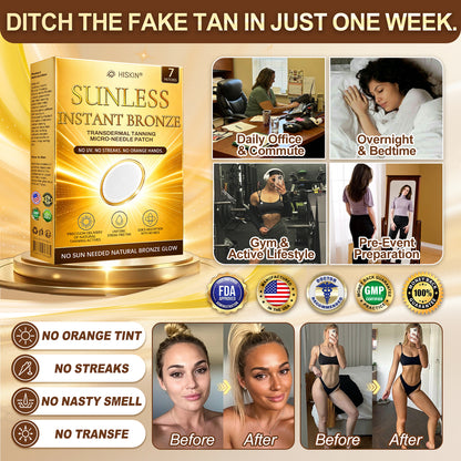 Hiskin® Sun-Free Glow Micro-Needle Patch